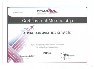 EBAA - Certificate